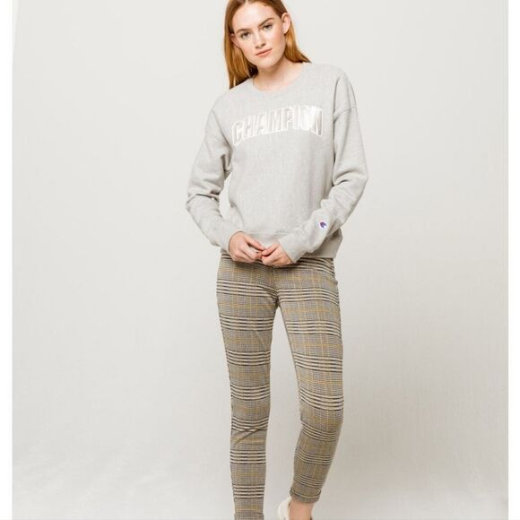 Women's Gray CHAMPION Logo Sweatshirt Size XS - Picture 6 of 9
